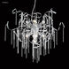 Contemporary 9 Light 30 inch Silver Chandelier Ceiling Light