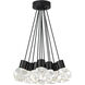 Sean Lavin Kira Pendant Ceiling Light in Black, LED 90 CRI 3000K, Black Cord, Integrated LED
