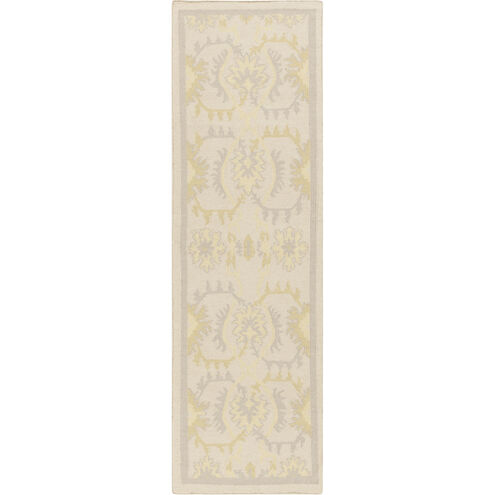 Jewel Tone II 96 X 30 inch Khaki, Taupe, Butter Rug