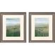 Propac Green and Pink and Blue and White Framed Art, Propac