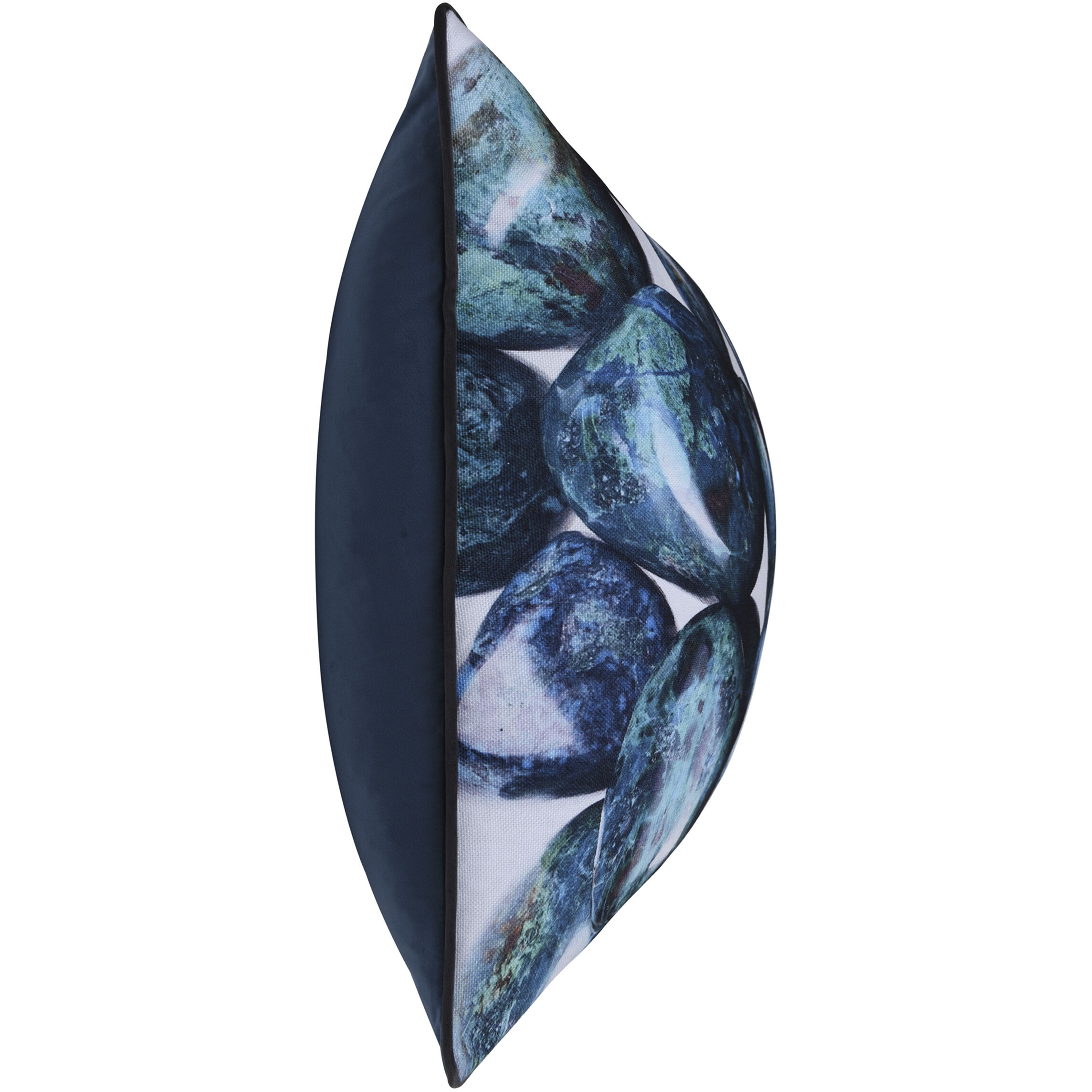 Pebble 24 X 24 inch Blue Pillow