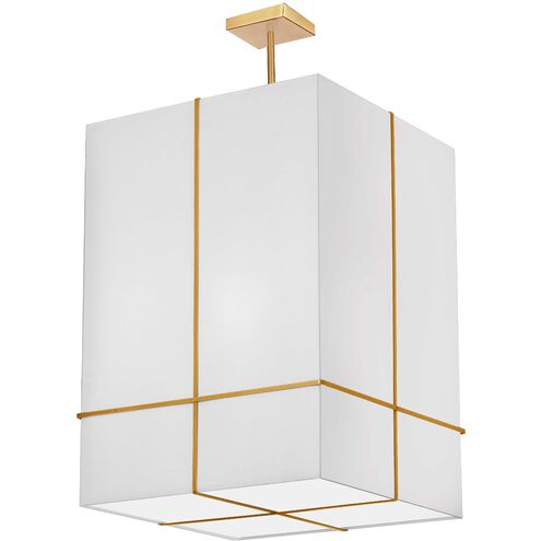 Raquel 4 Light 18 inch Gold Pendant Ceiling Light