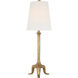 AERIN Mathilde 27.25 inch 15 watt Hand-Rubbed Antique Brass Table Lamp Portable Light