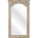 Alfred 56 X 33.5 inch Natural with Clear Wall Mirror
