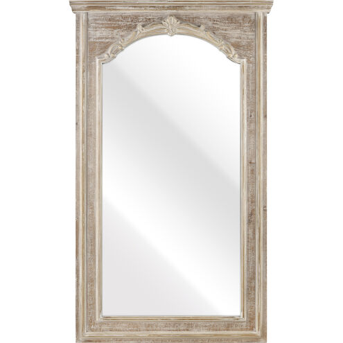 Alfred 56 X 33.5 inch Natural with Clear Wall Mirror