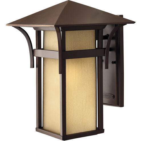 Estate Series Harbor Outdoor Wall Mount Lantern in Anchor Bronze, Large