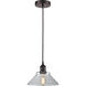 Edison Orwell 1 Light 8 inch Oil Rubbed Bronze Mini Pendant Ceiling Light