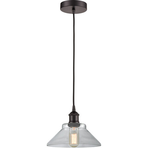 Edison Orwell 1 Light 8 inch Oil Rubbed Bronze Mini Pendant Ceiling Light