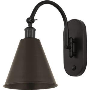 Ballston Cone 1 Light 8 inch Oil Rubbed Bronze Sconce Wall Light