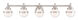 Oldwick 5 Light 43 inch Polished Chrome Bath Vanity Wall Light