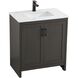 Finnley 30 X 34 inch Mocha Brown Bathroom Vanity Cabinet
