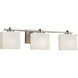 Fusion LED 25.75 inch Brushed Nickel Vanity Light Wall Light in 2100 Lm LED, Rectangle, Ribbon Fusion