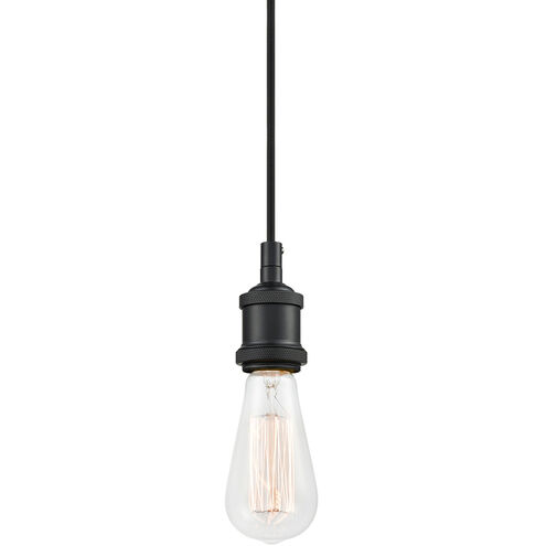 Bulstrode's Workshop 1 Light 2 inch Black Pendant Ceiling Light
