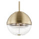 Easton 4 Light 14 inch Aged Brass Pendant Ceiling Light