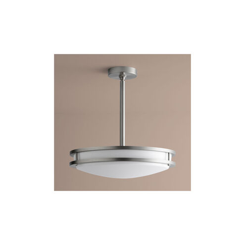 Oracle 2 Light 18 inch Satin Nickel Pendant Ceiling Light