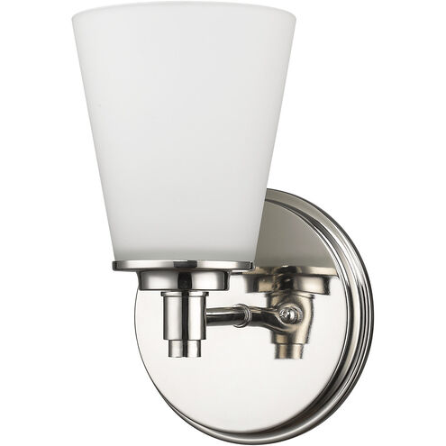 Conti 1 Light 6 inch Polished Nickel Sconce Wall Light