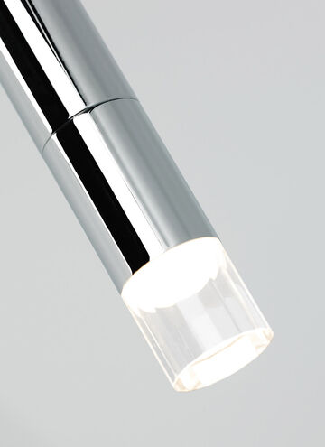 Moxy LED 1 inch Satin Nickel Pendant Ceiling Light