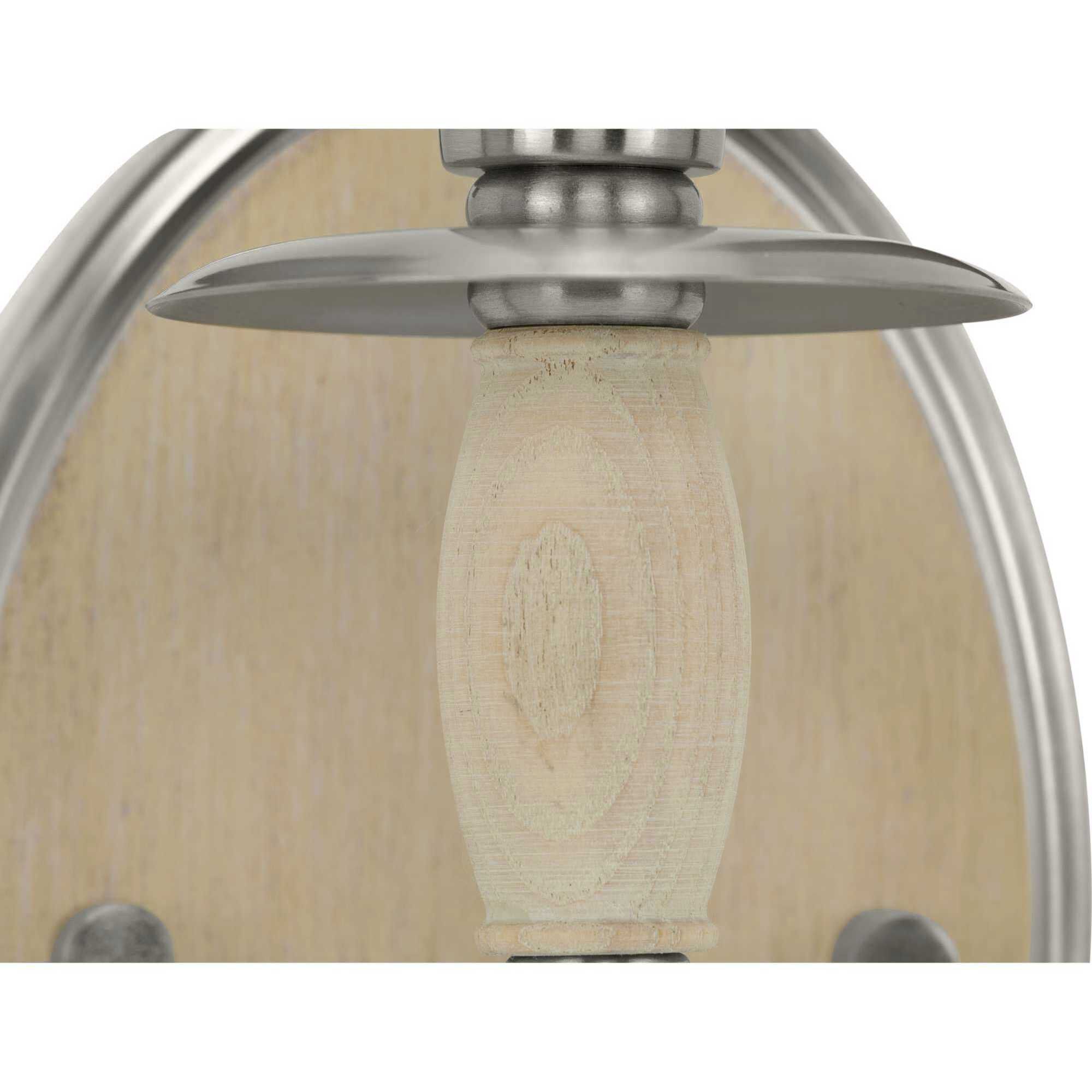 Durrell 1 Light 5 inch Brushed Nickel Wall Bracket Wall Light