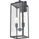 Atless 2 Light 24 inch Powder Coated Black Outdoor Wall Lantern