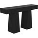 Wendell 52 X 12 inch Matte Black Console