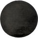 Evergreen 72 X 72 inch Black Handmade Rug in 6 Ft Round