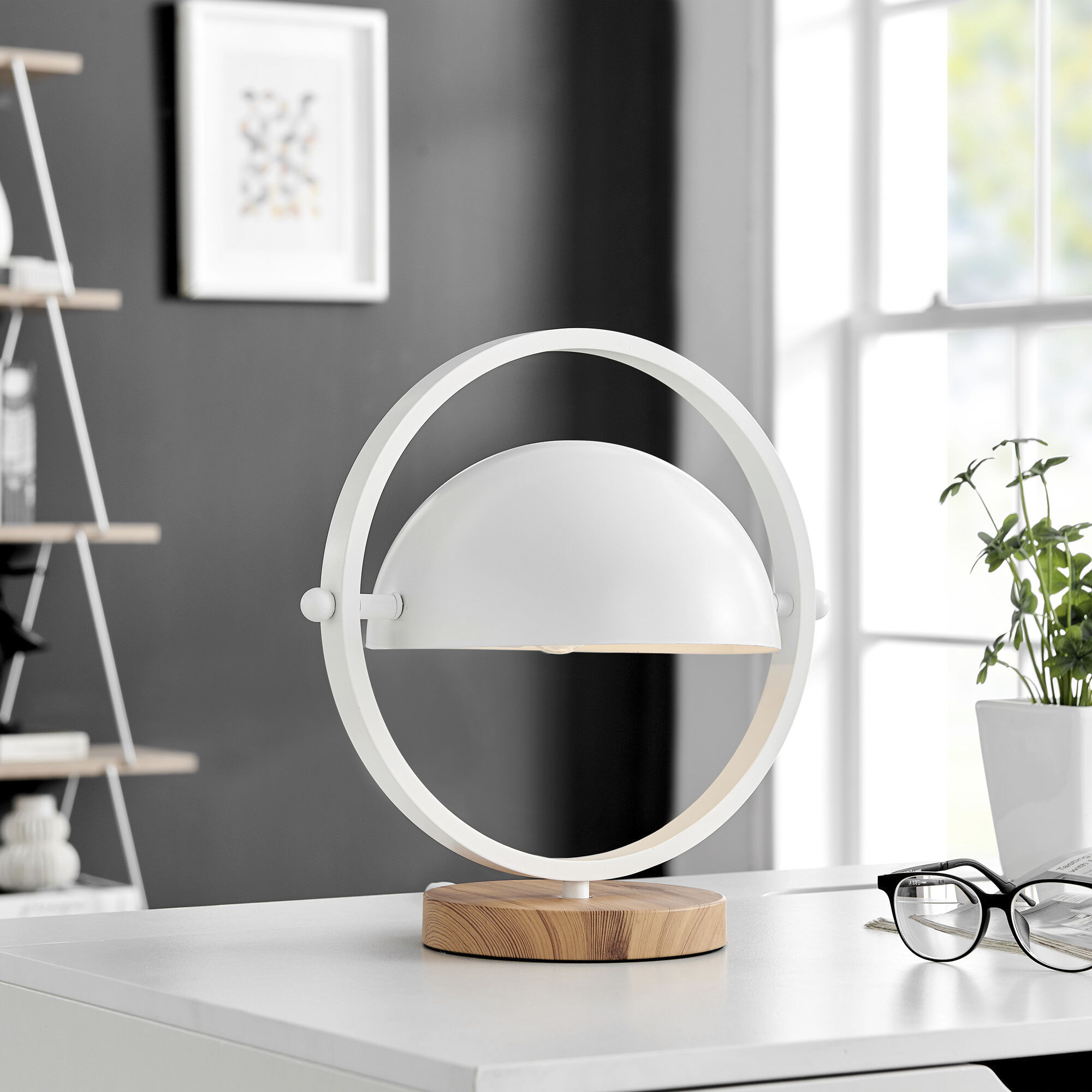 Wanda 13 inch 60.00 watt Wood Table Lamp Portable Light