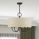 Bellingham 5 Light 22 inch Bronze Pendant Chandelier Ceiling Light