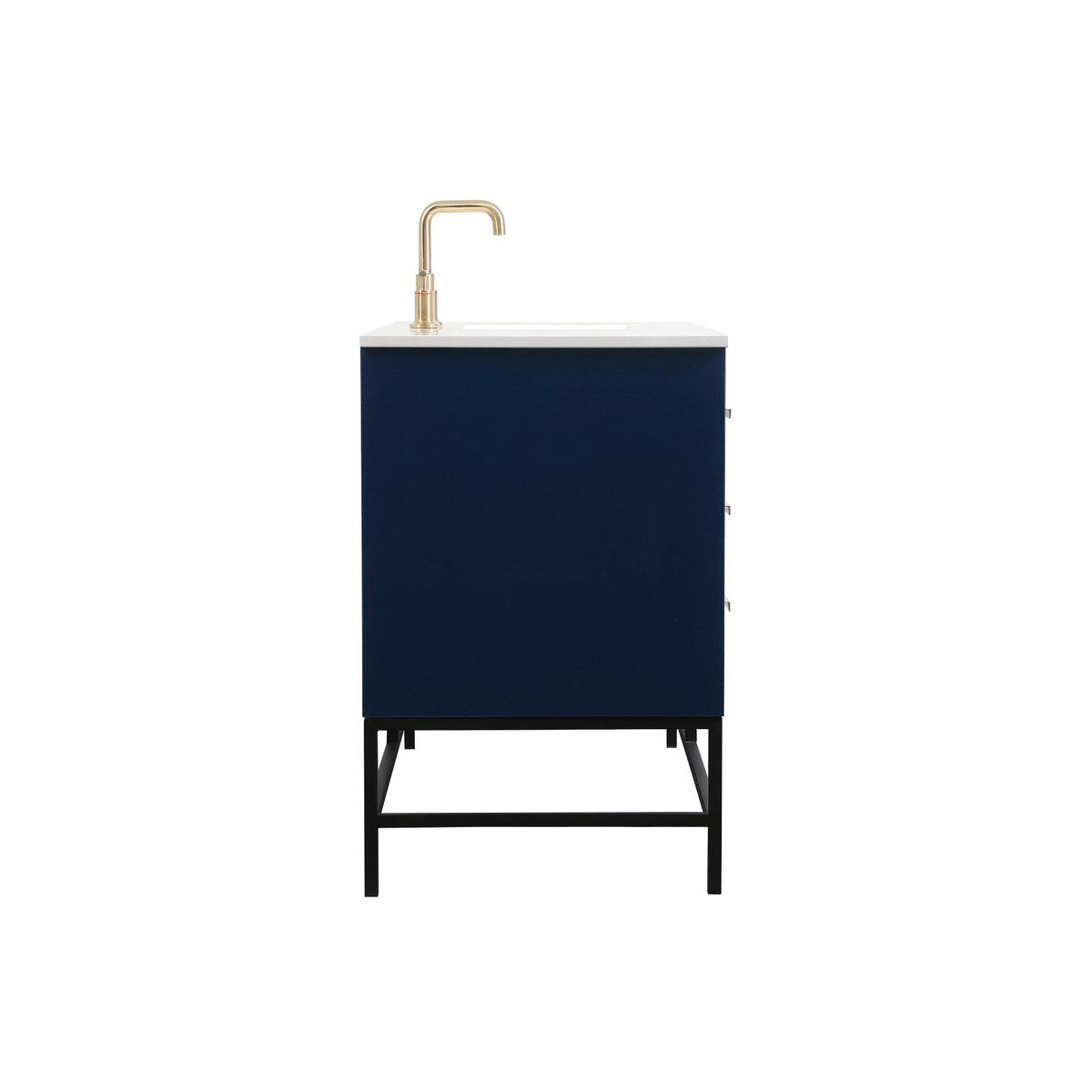 Eugene 60 X 22 X 34 inch Blue Vanity Sink Set