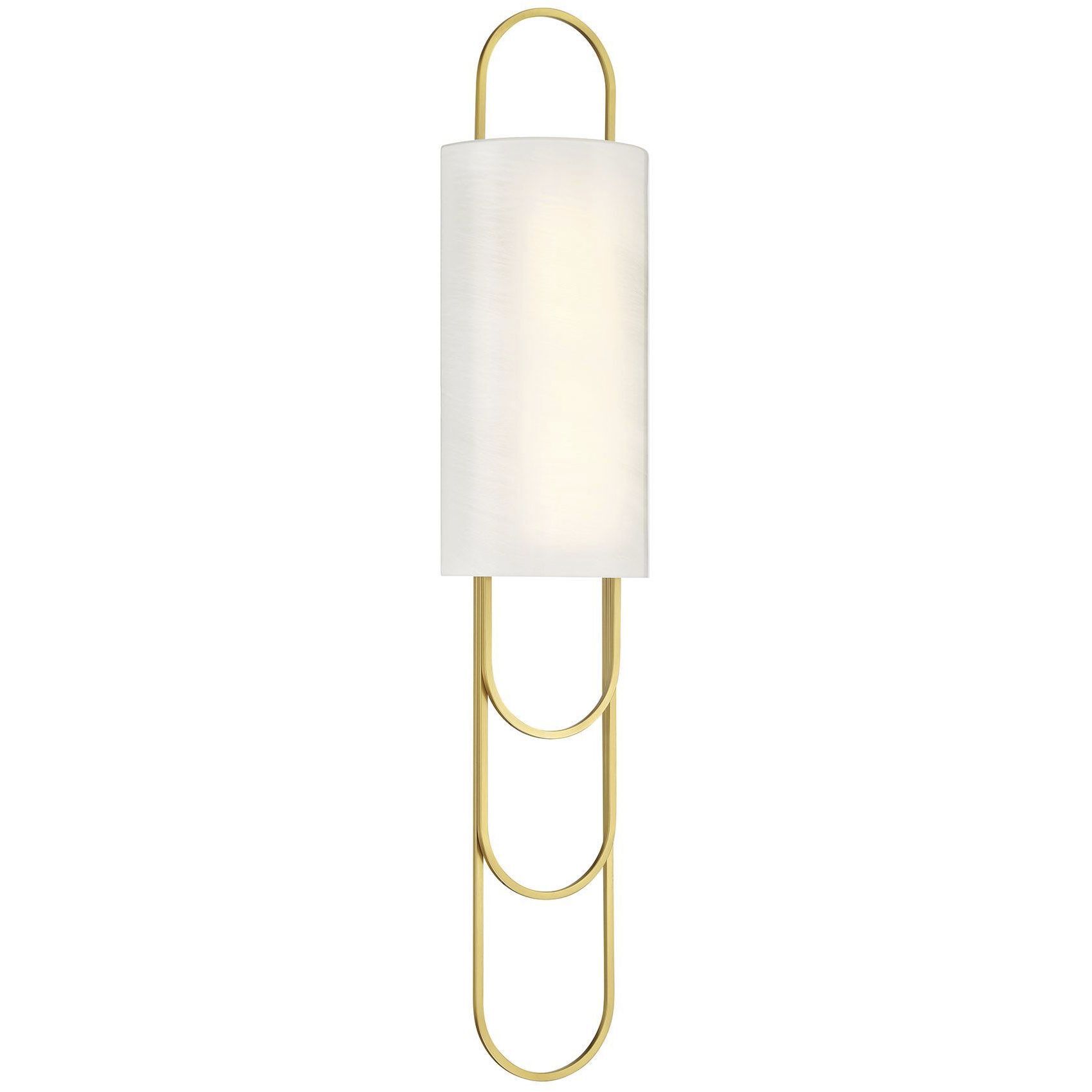 Tartine Wall Sconce Wall Light in Warm Brass