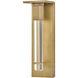 Cecily LED 16.5 inch Heritage Brass Outdoor Wall Mount
