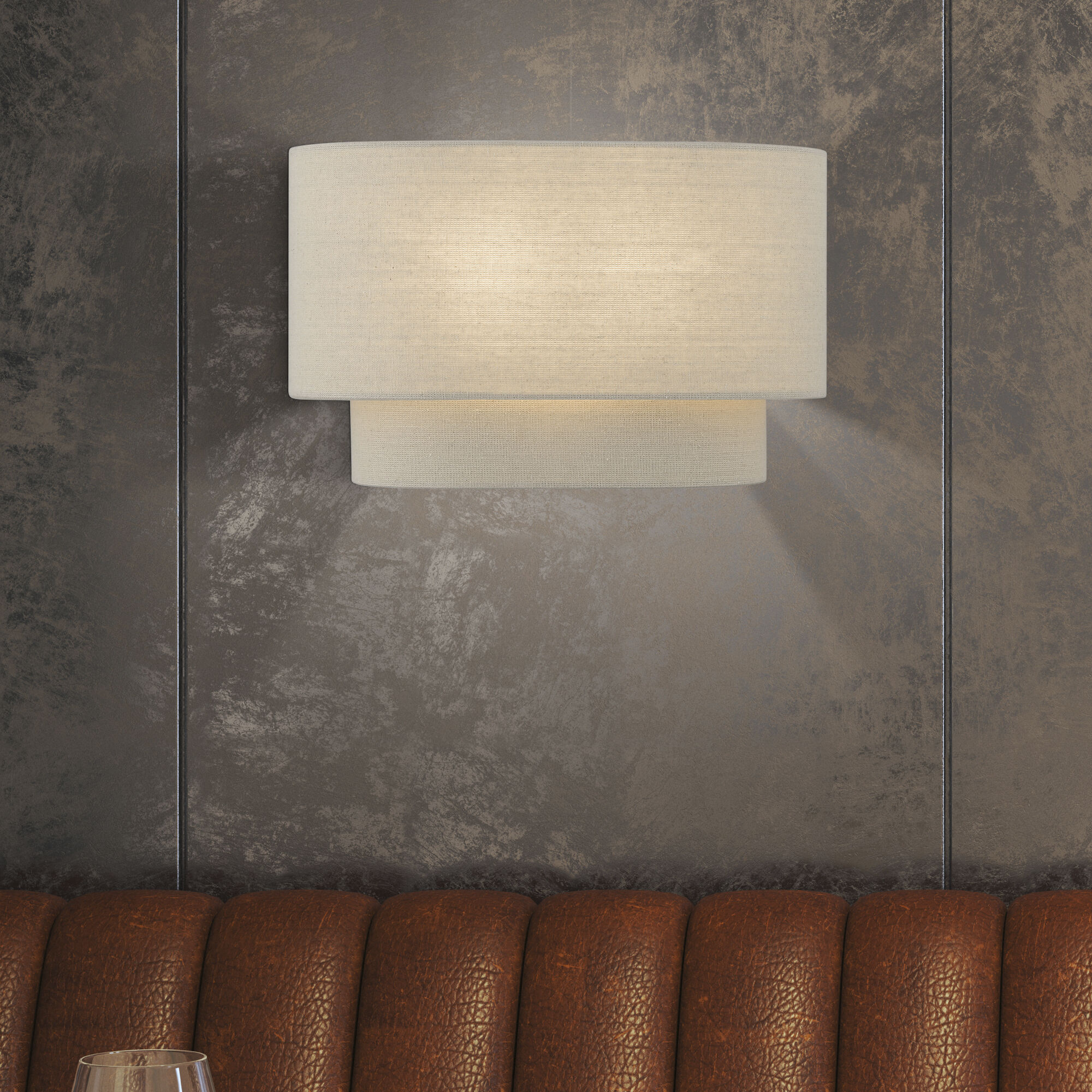 Bellingham 2 Light 13 inch Antique Gold Leaf ADA Wall Sconce Wall Light