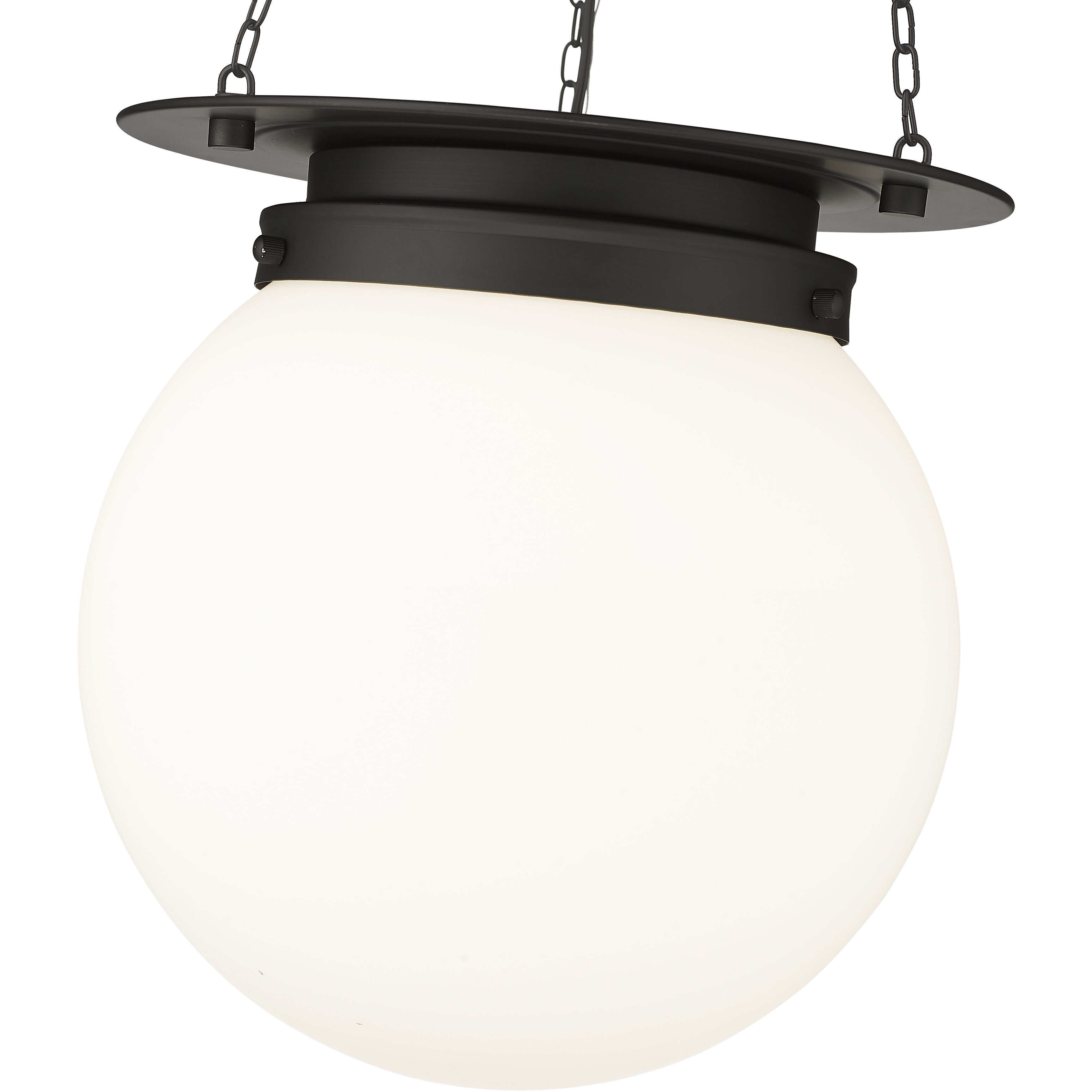 Calhoun 1 Light 13 inch Matte black Pendant Ceiling Light