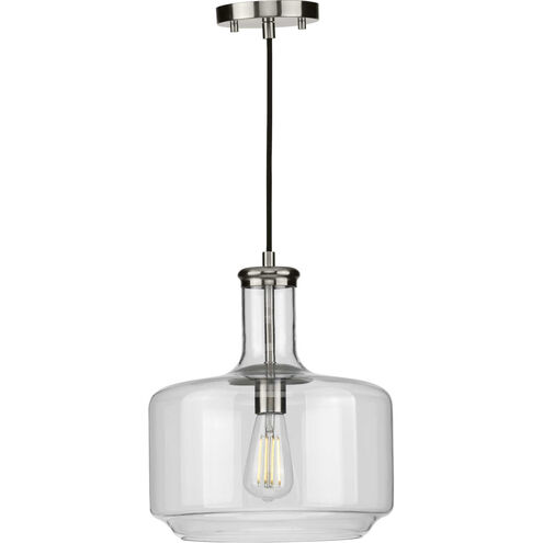 Latrobe 1 Light Brushed Nickel Pendant Ceiling Light