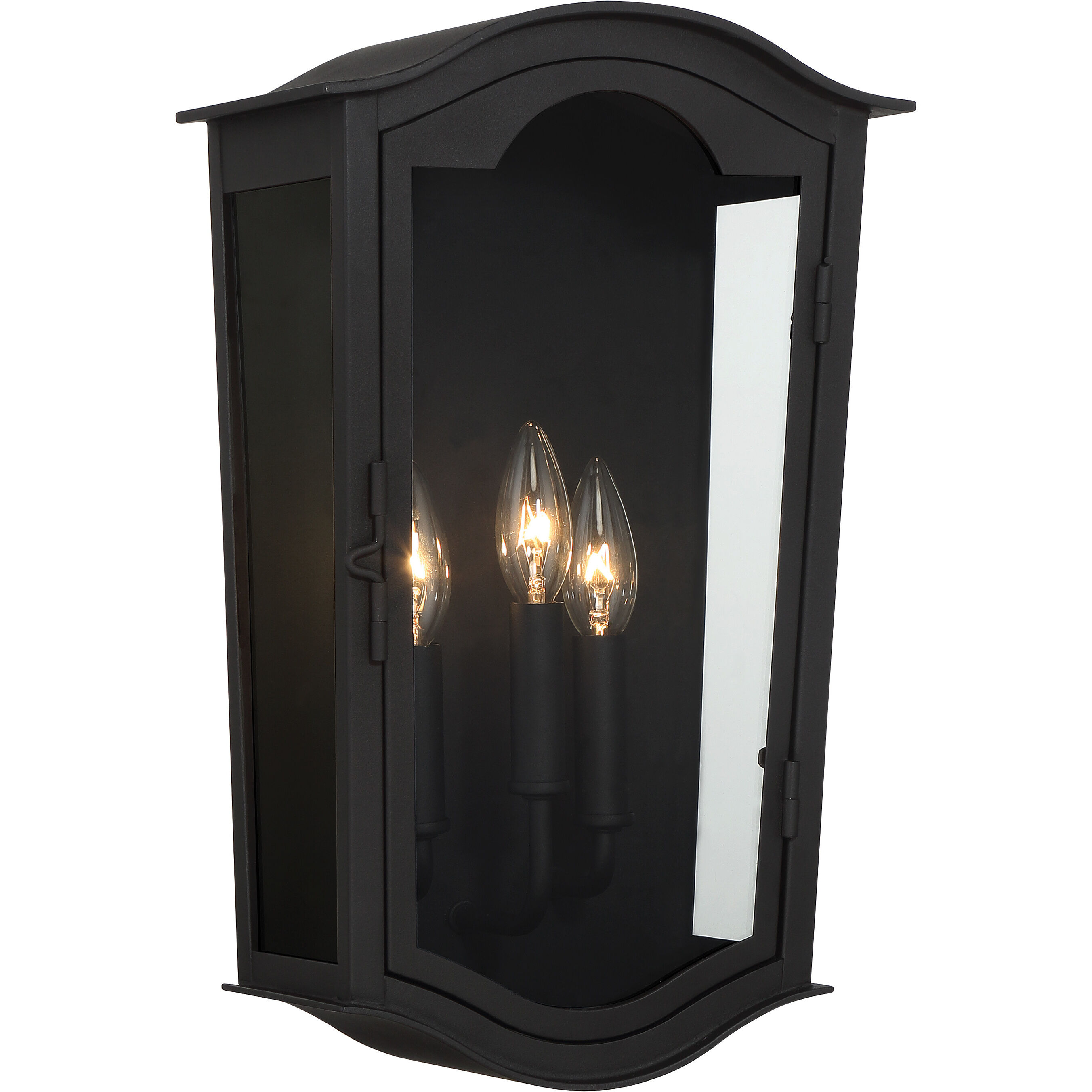Houghton Hall 3 Light 17 inch Sand Coal Outdoor Wall Mount, Great Outdoors
