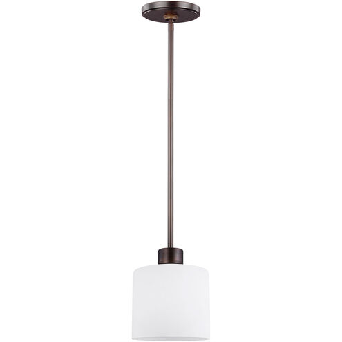 Canfield 1 Light 5.5 inch Bronze Pendant Ceiling Light