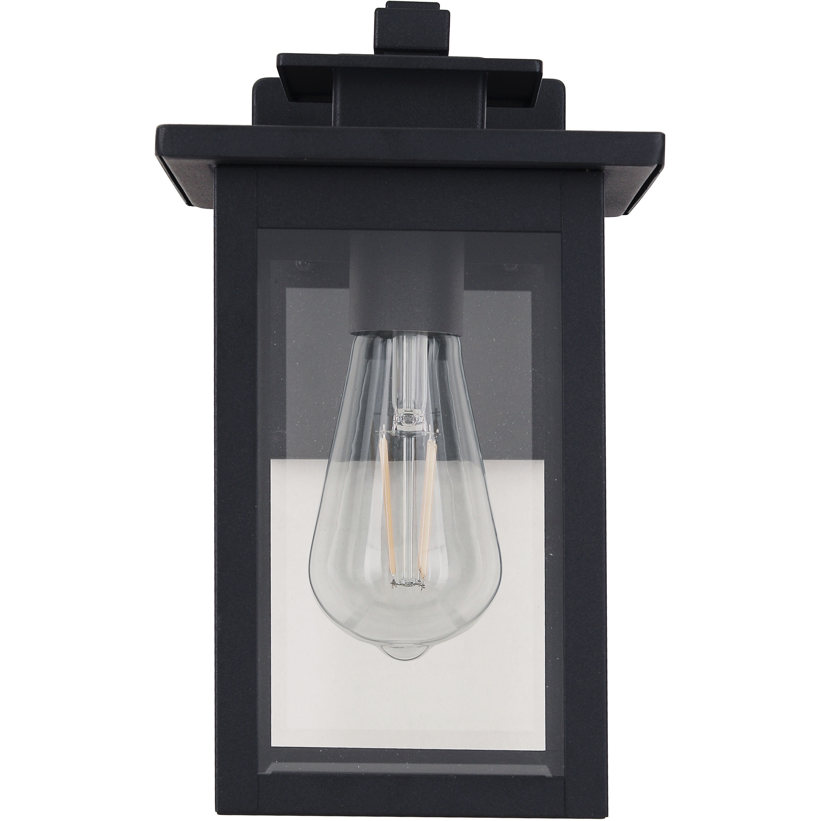 Rock Creek 1 Light 10.25 inch Textured Black Outdoor Wall Lantern