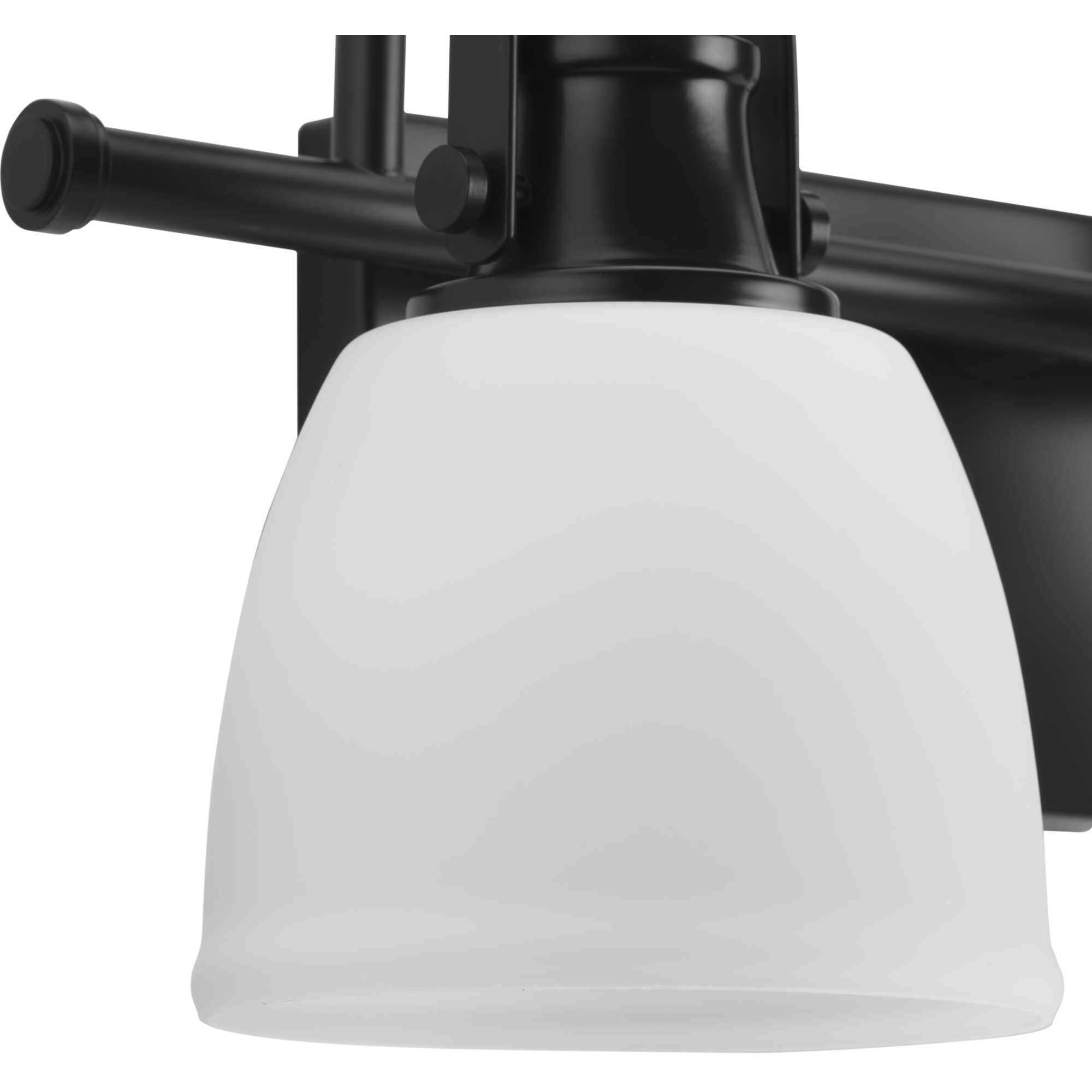 Preston 2 Light 14 inch Matte Black Vanity Light Wall Light