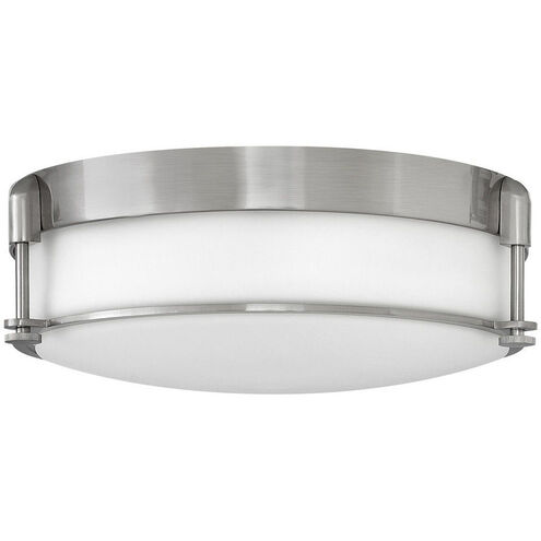 Colbin 3 Light 16.5 inch Brushed Nickel Indoor Flush Mount Ceiling Light