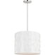 kate spade new york Dottie 3 Light 20.25 inch Polished Nickel Pendant Ceiling Light