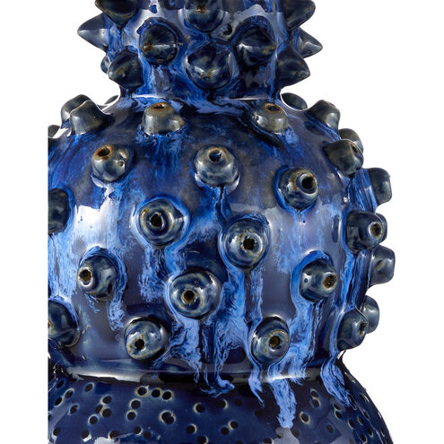 Undersea 31 inch 150 watt Dark Blue Reactive Table Lamp Portable Light