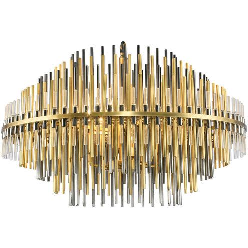 Canada 6 Light 32 inch Gold Chandelier Ceiling Light