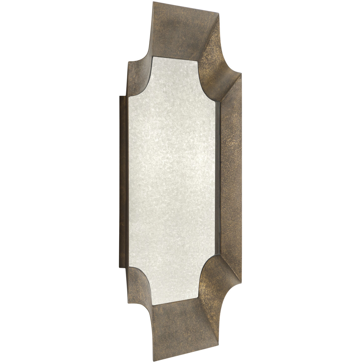Farris 52.63 X 30 inch Gilded Gold Mirror