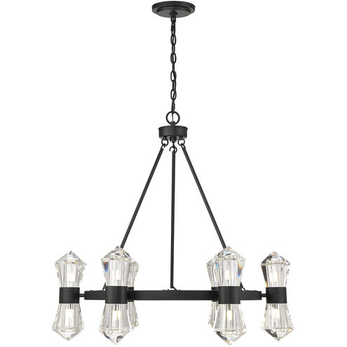 Dryden LED 32 inch Matte Black Chandelier Ceiling Light