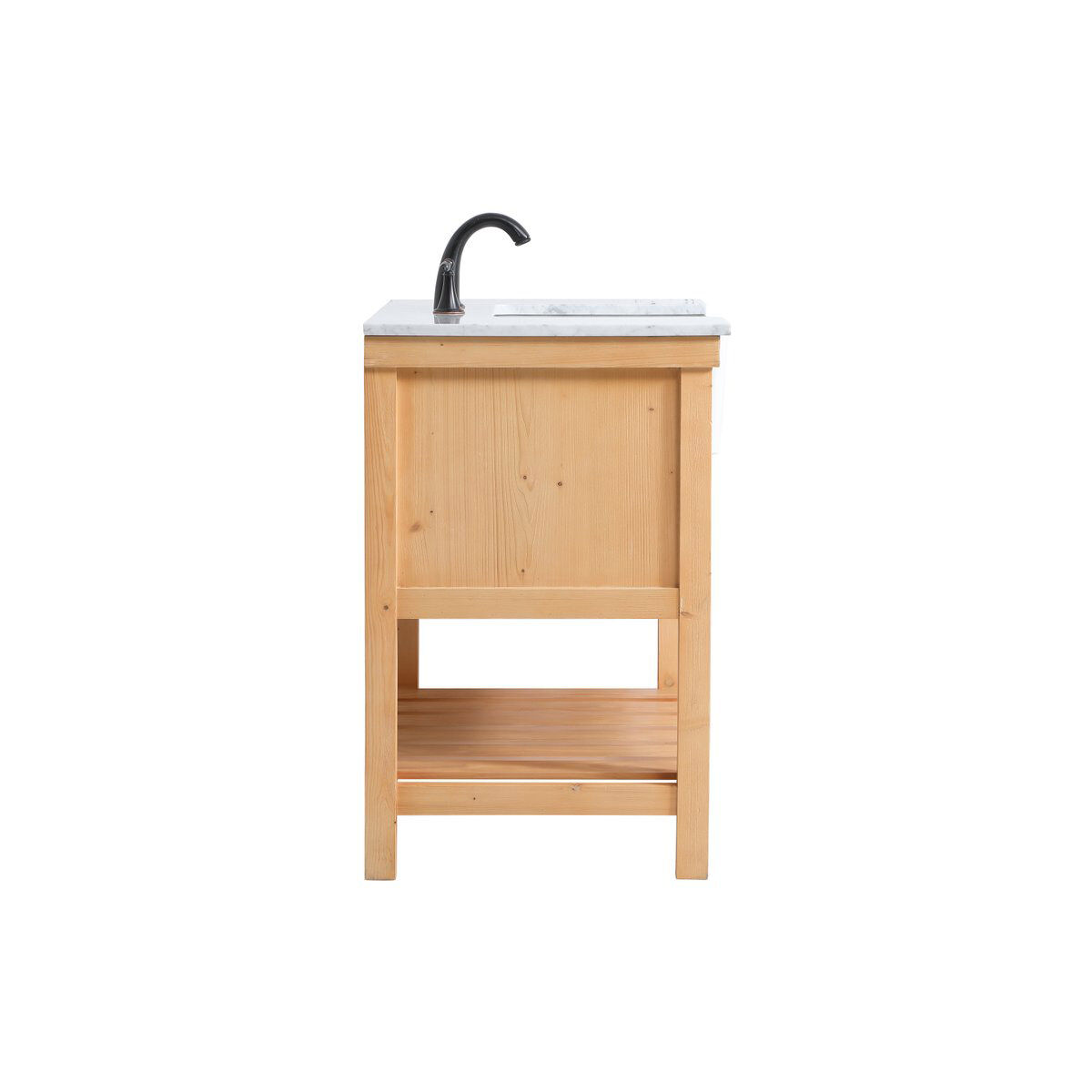 Clement 36 X 22 X 34 inch Natural Wood Bathroom Vanity Cabinet