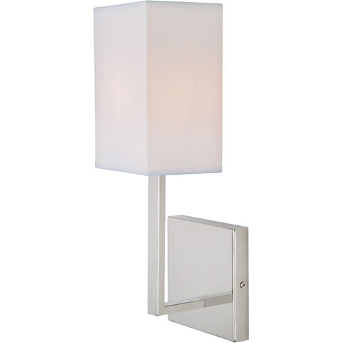 Lisbon 1 Light 5 inch Polished Nickel Wall Sconce Wall Light