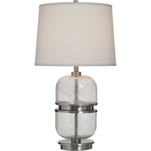 Cameron 33 inch 150.00 watt Clear Seeded Table Lamp Portable Light