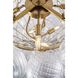 Canada LED 47 inch Brass Chandelier Ceiling Light