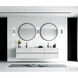 Chique 4 Light 7 inch Chrome Wall Light