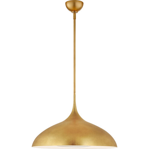 AERIN Agnes LED 21 inch Gild Pendant Ceiling Light