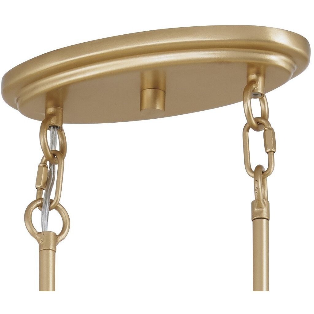 Sommers Bend 5 Light 48 inch Fawn Gold Island Chandelier Ceiling Light